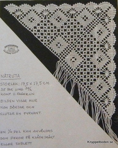 Nätruta 17,5x17,5 cm