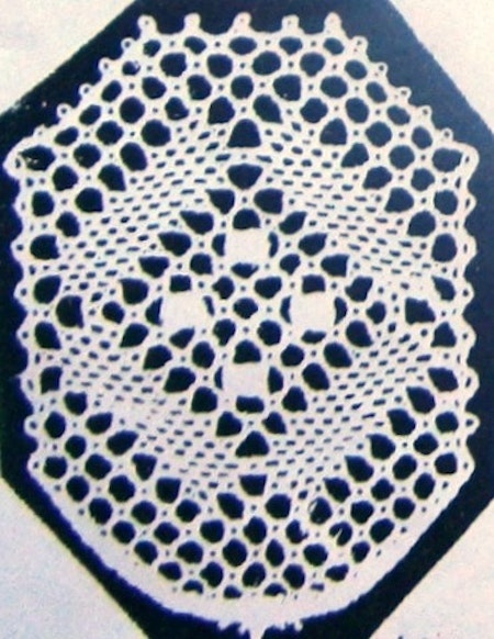 Motiv nr 4, 2,9x3,8 cm, Hildur Kratz
