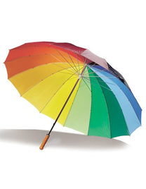 Regnbågsparaply