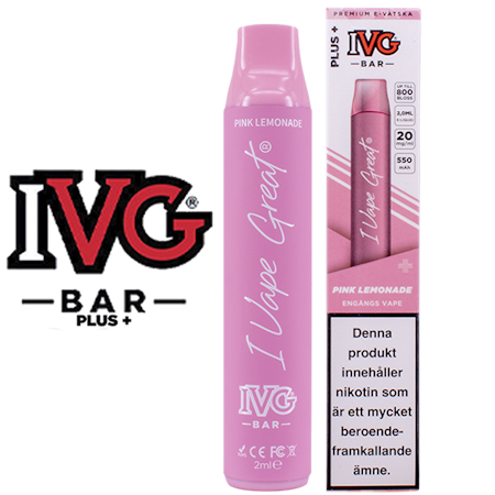IVG Bar Mesh Pink Lemonade