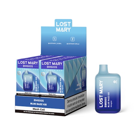 Lost Mary BM600S Mesh Blue Razz Ice