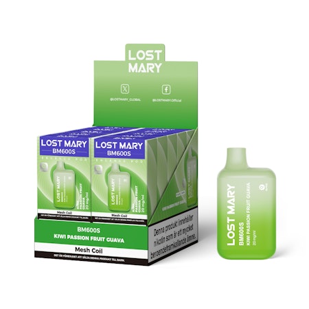 Lost Mary BM600S Mesh Kiwi Passionfruit Guava