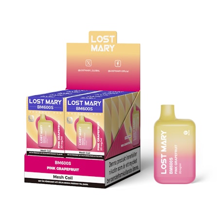 Lost Mary BM600S Mesh Pink Grapefruit