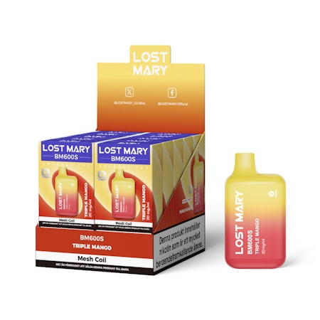 Lost Mary BM600S Mesh Triple Mango
