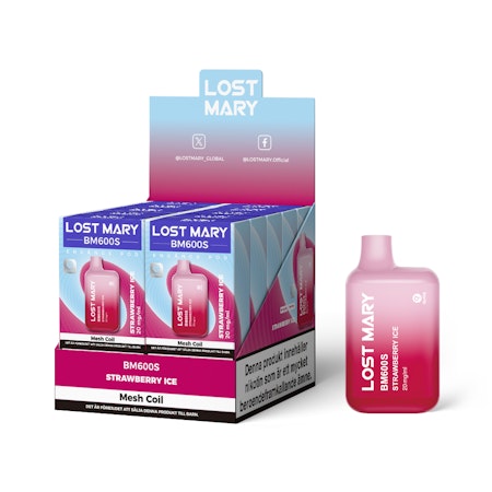 Lost Mary BM600S Mesh Strawberry Ice