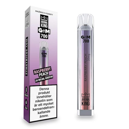 Aroma King Gem Bar Raspberry Peach