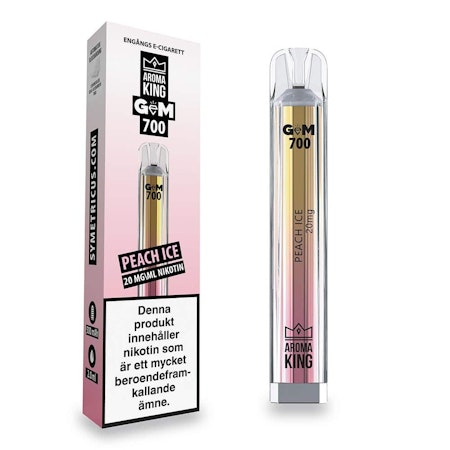 Aroma King Gem Bar Peach Ice