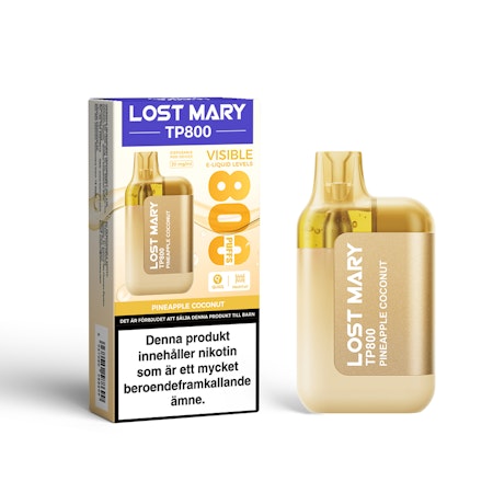 Lost Mary TP800 Pineapple Coconut