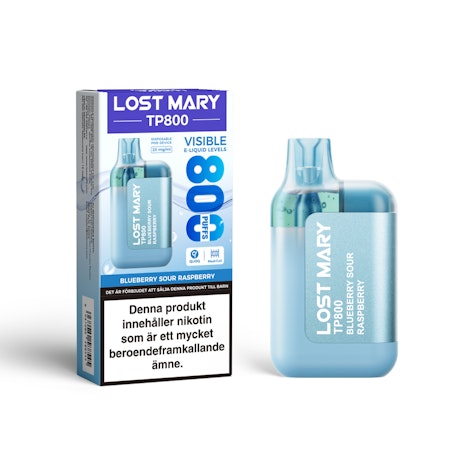 Lost Mary TP800 Blueberry Sour Raspberry