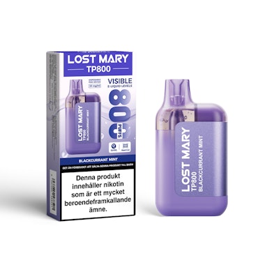 Lost Mary TP800 Blackcurrant Mint