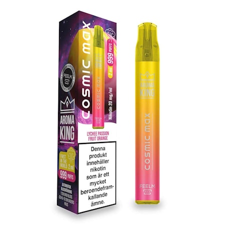 Aroma King Cosmic Max Lychee Passion Fruit Orange