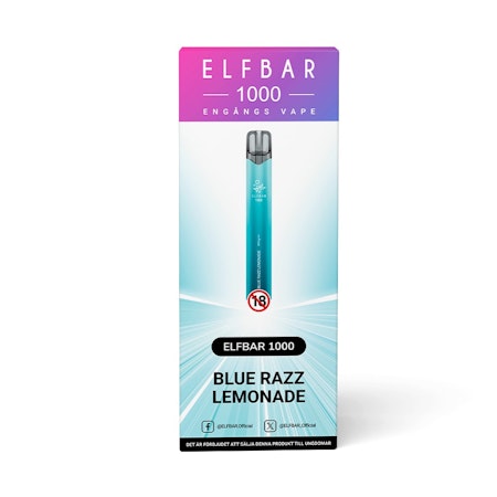 Elf Bar 1000 Blue Razz Lemonade