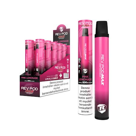 Rev Pod Max 14mg Pink Lemonade