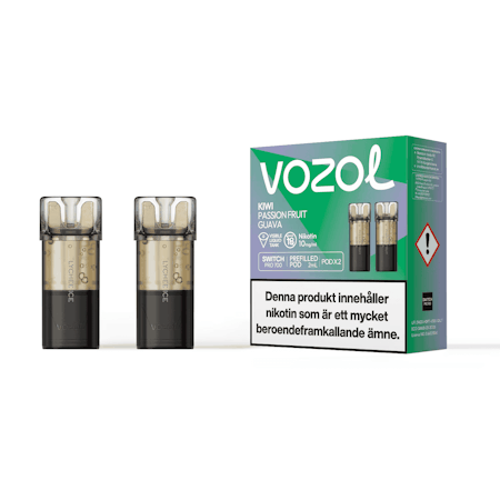 Vozol Switch Poddar Kiwi Passionfruit Guava 10mg