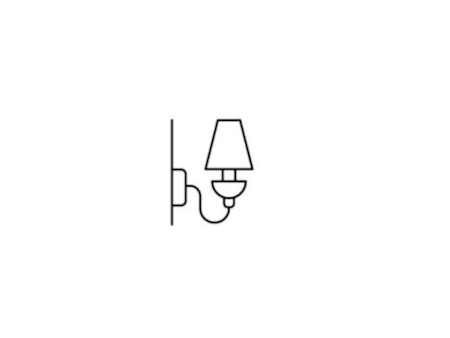 Installera vägglampa med fast installation