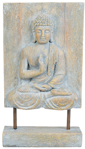 Buddha, Relief på stativ