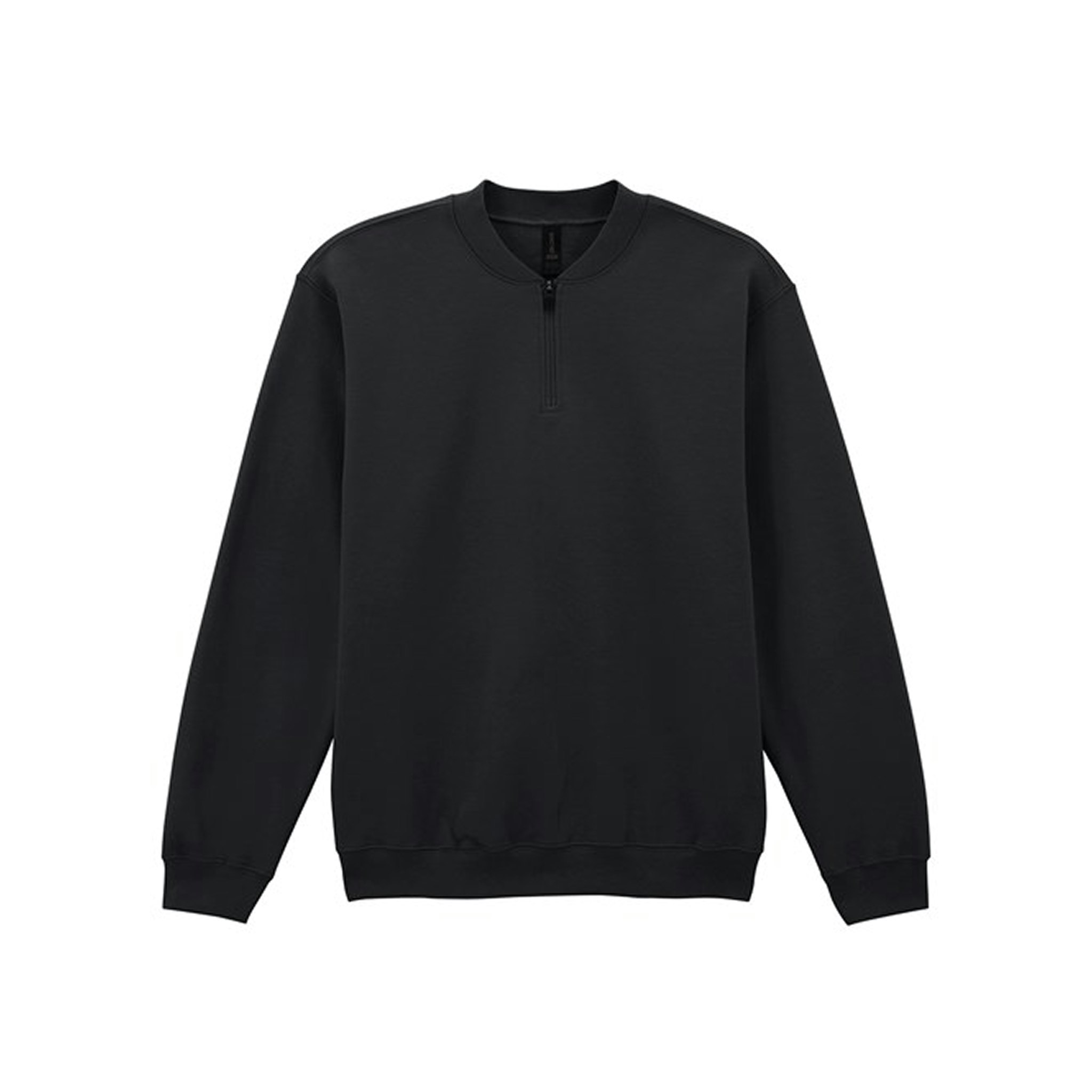 Fleece-tröja med kort dragkedja | Gildan