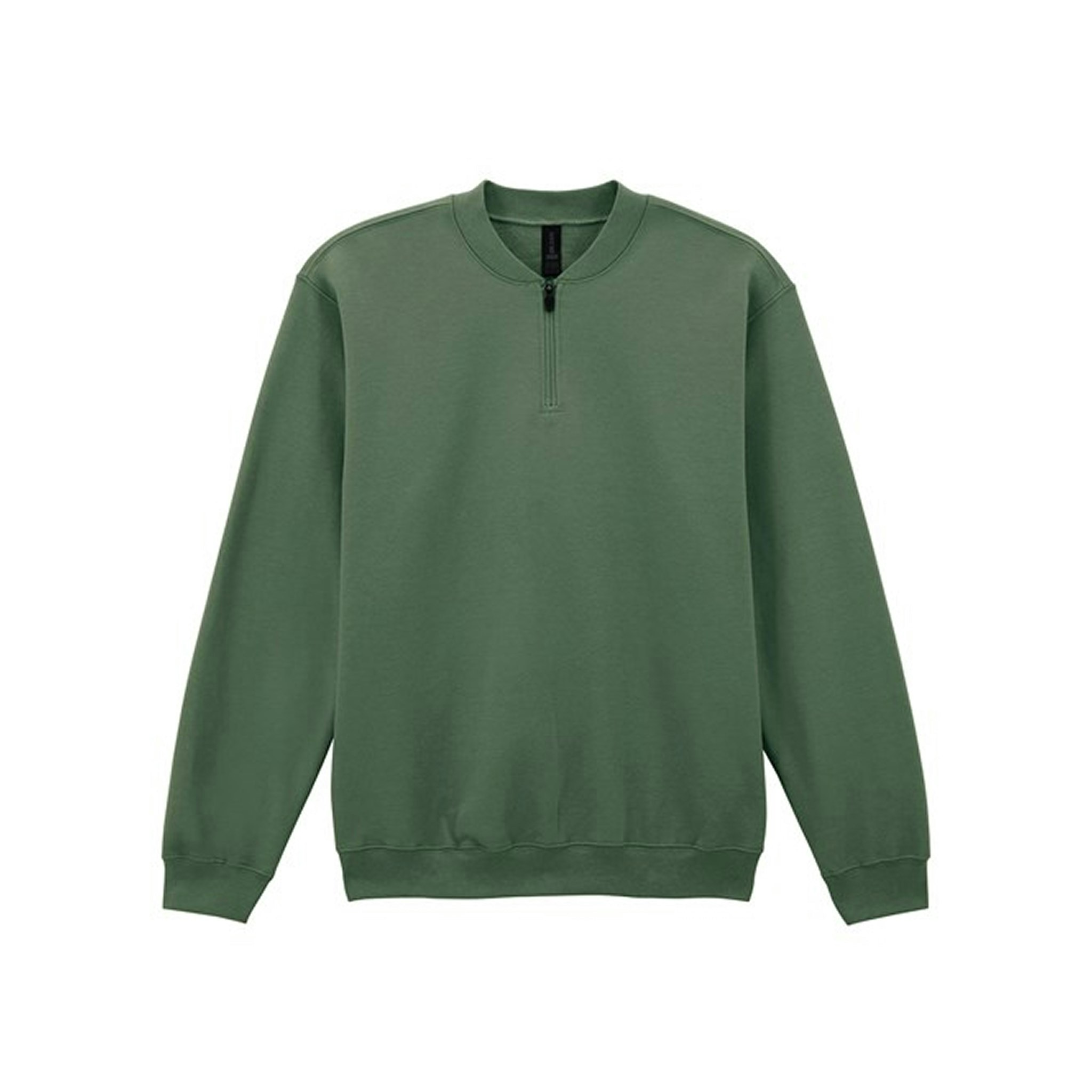 Fleece-tröja med kort dragkedja | Gildan