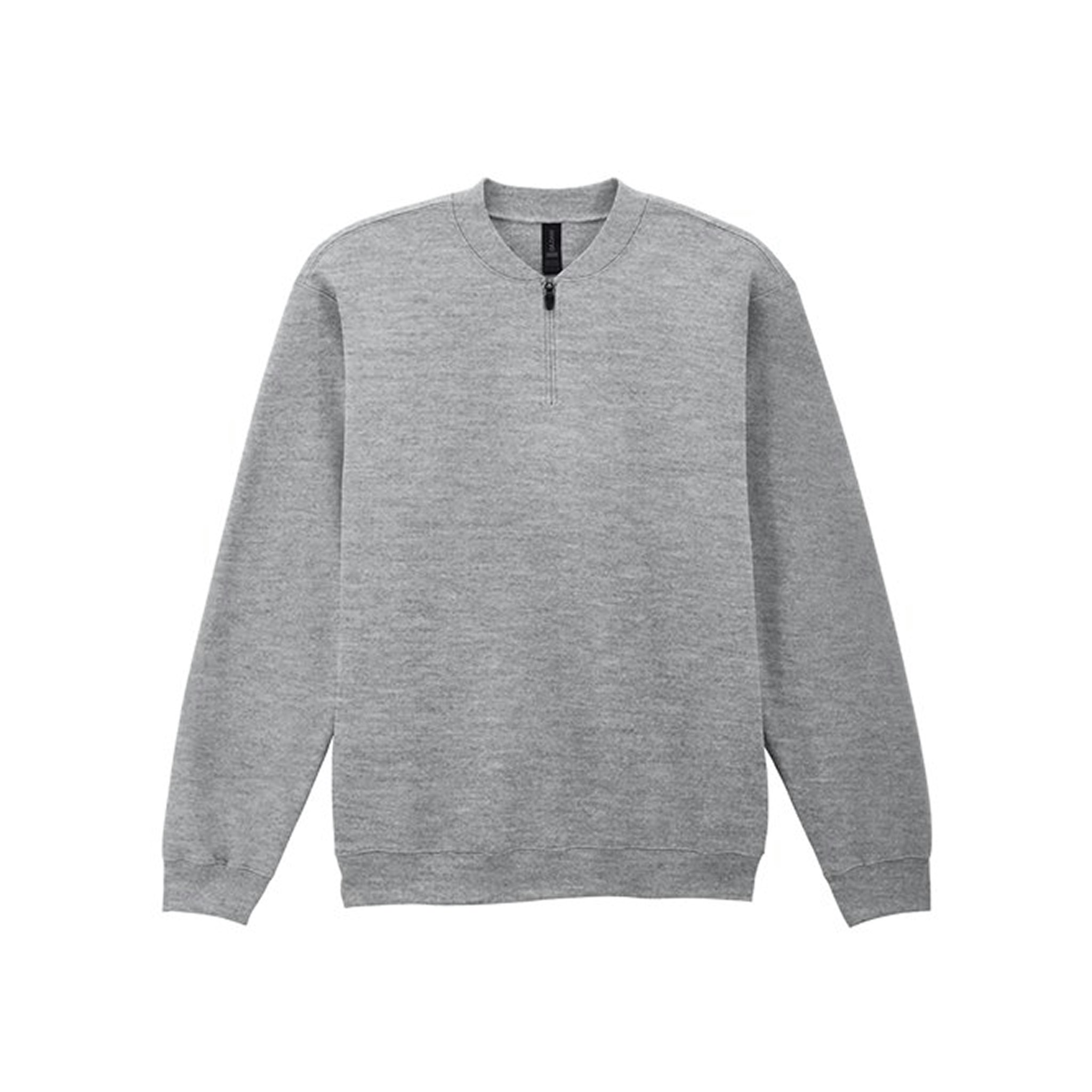 Fleece-tröja med kort dragkedja | Gildan