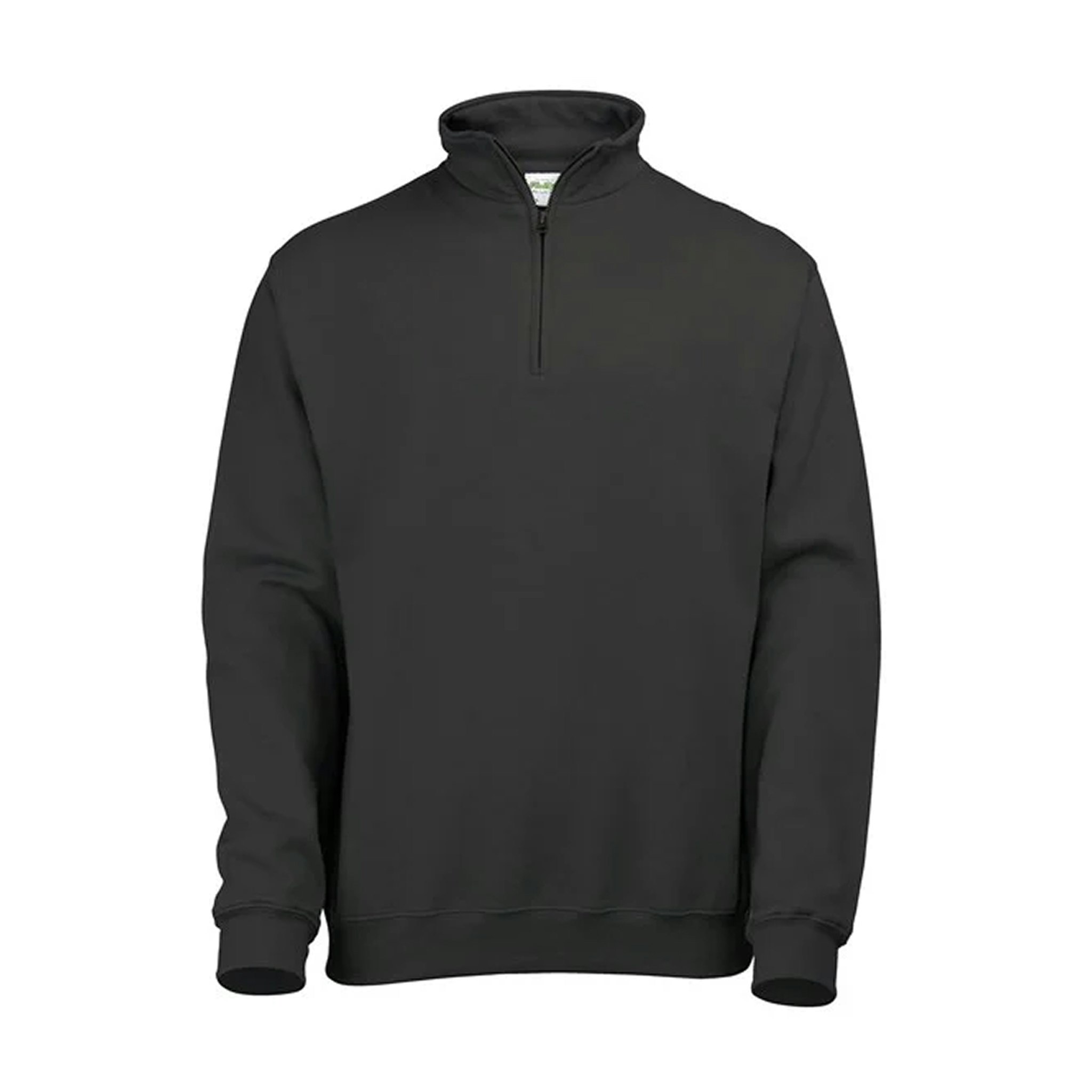 Sweatshirt med kort dragkedja | Just Hoods