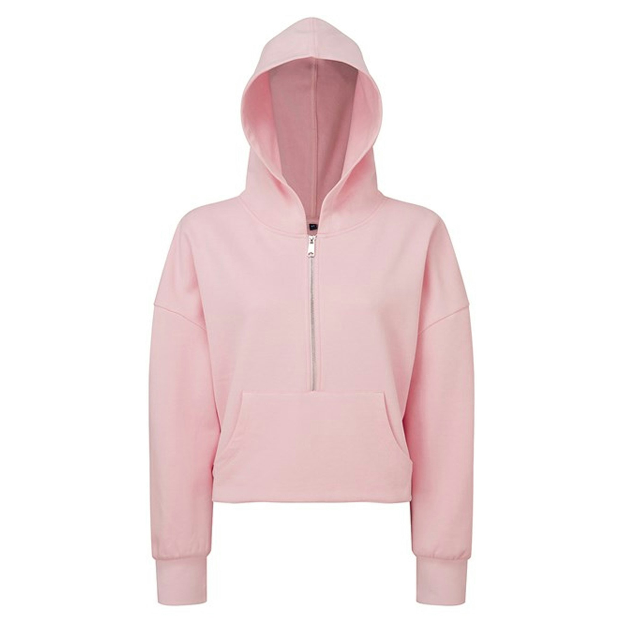 Damhoodie med halv dragkedja | TriDri