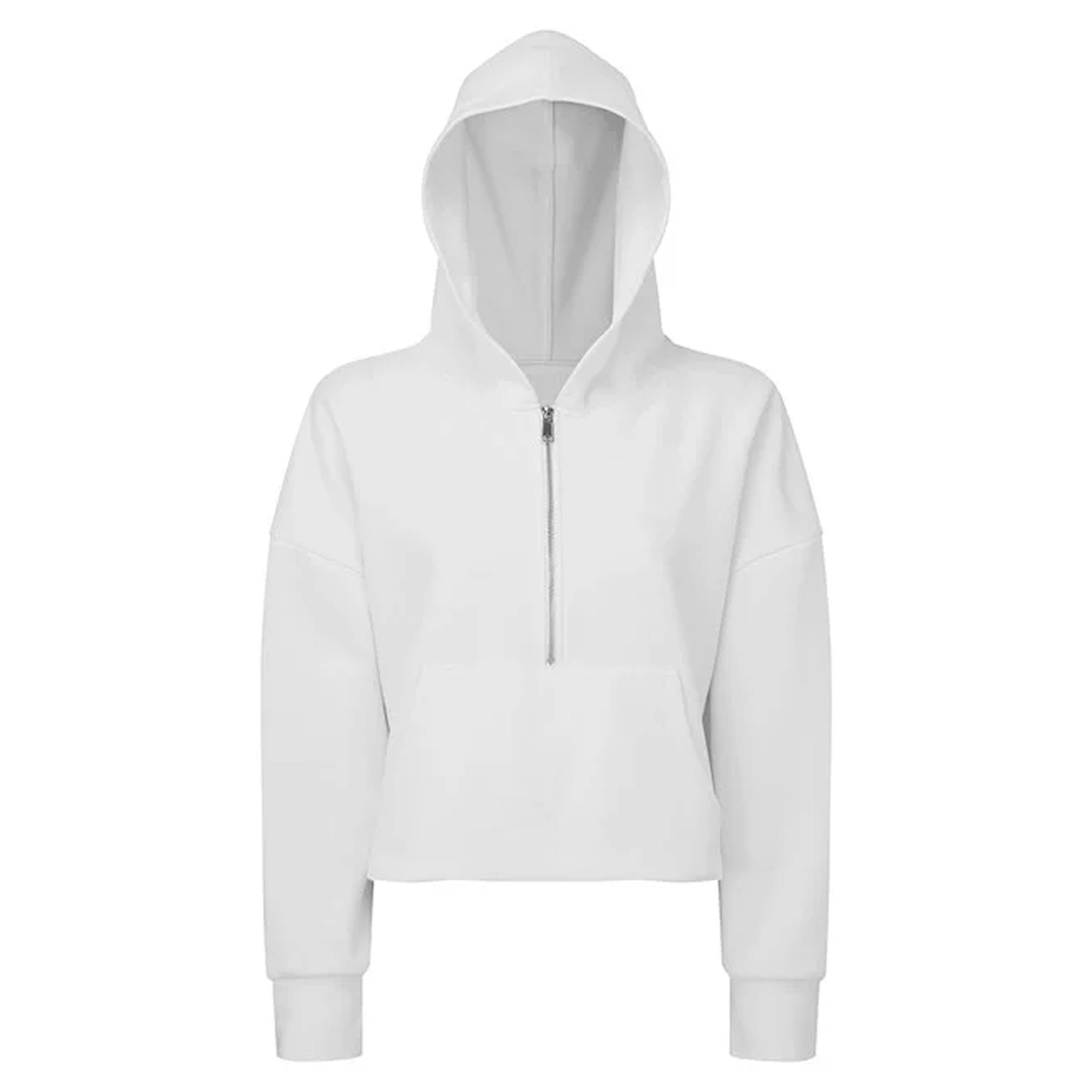 Damhoodie med halv dragkedja | TriDri