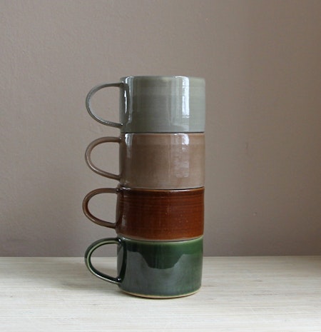 Mindre kaffekopp, drejad
