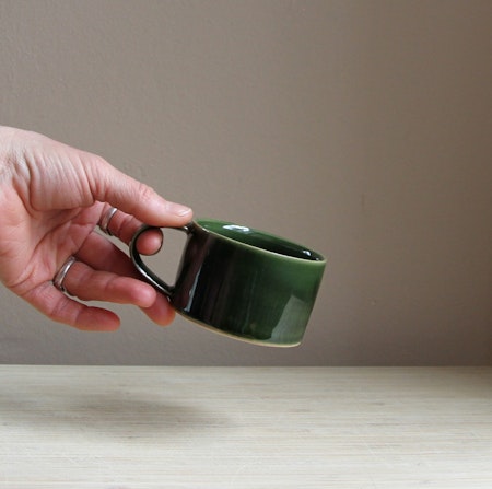 Mindre kaffekopp, drejad