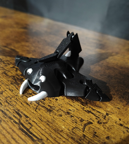 MantaRay – Artikulerad 3D-printad Rocka