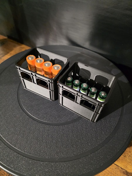 Batterihållare för AA & AAA-batterier "Dryckesbackar"