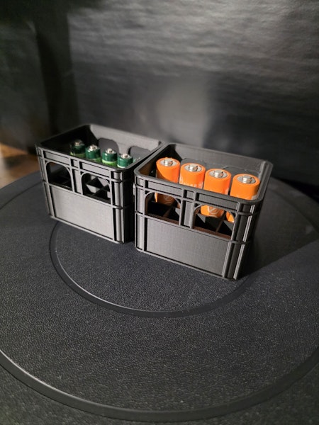 Batterihållare för AA & AAA-batterier "Dryckesbackar"