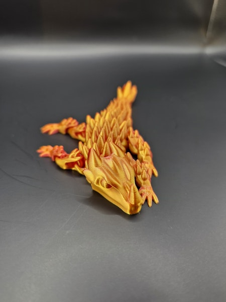 Mini Flexi Dragon – Rörlig Drakfigur i fickformat