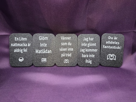 Citatmagneter – Dekorativa kylskåpsmagneter med inspirerande budskap