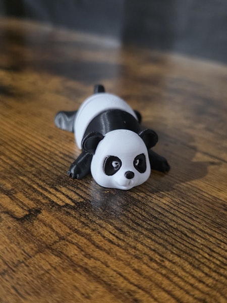 Bamboo Panda - Söt panda i fickformat - Som nyckelring eller prydnad