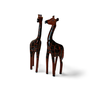 Giraff i par