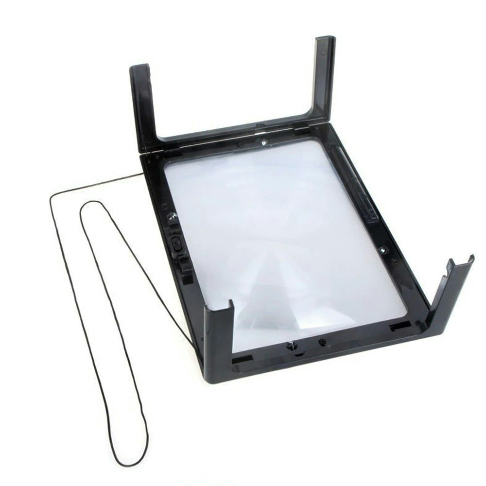 Forstørrelsesplate – LED-lys