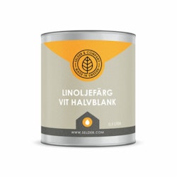 Linoljefärg Vit