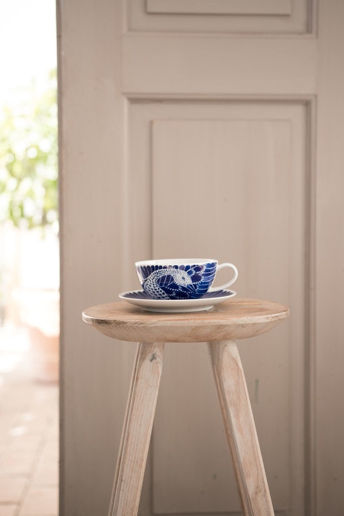 Selma tea cup with saucer