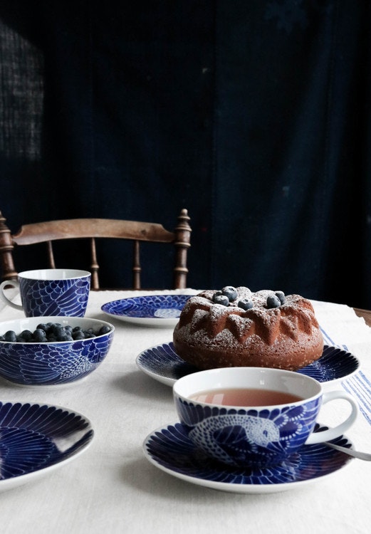 Selma tea cup with saucer