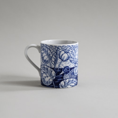 Duckpond mug blue
