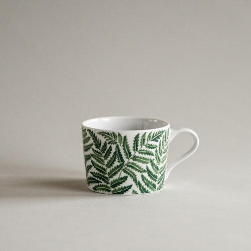 Fern cup green