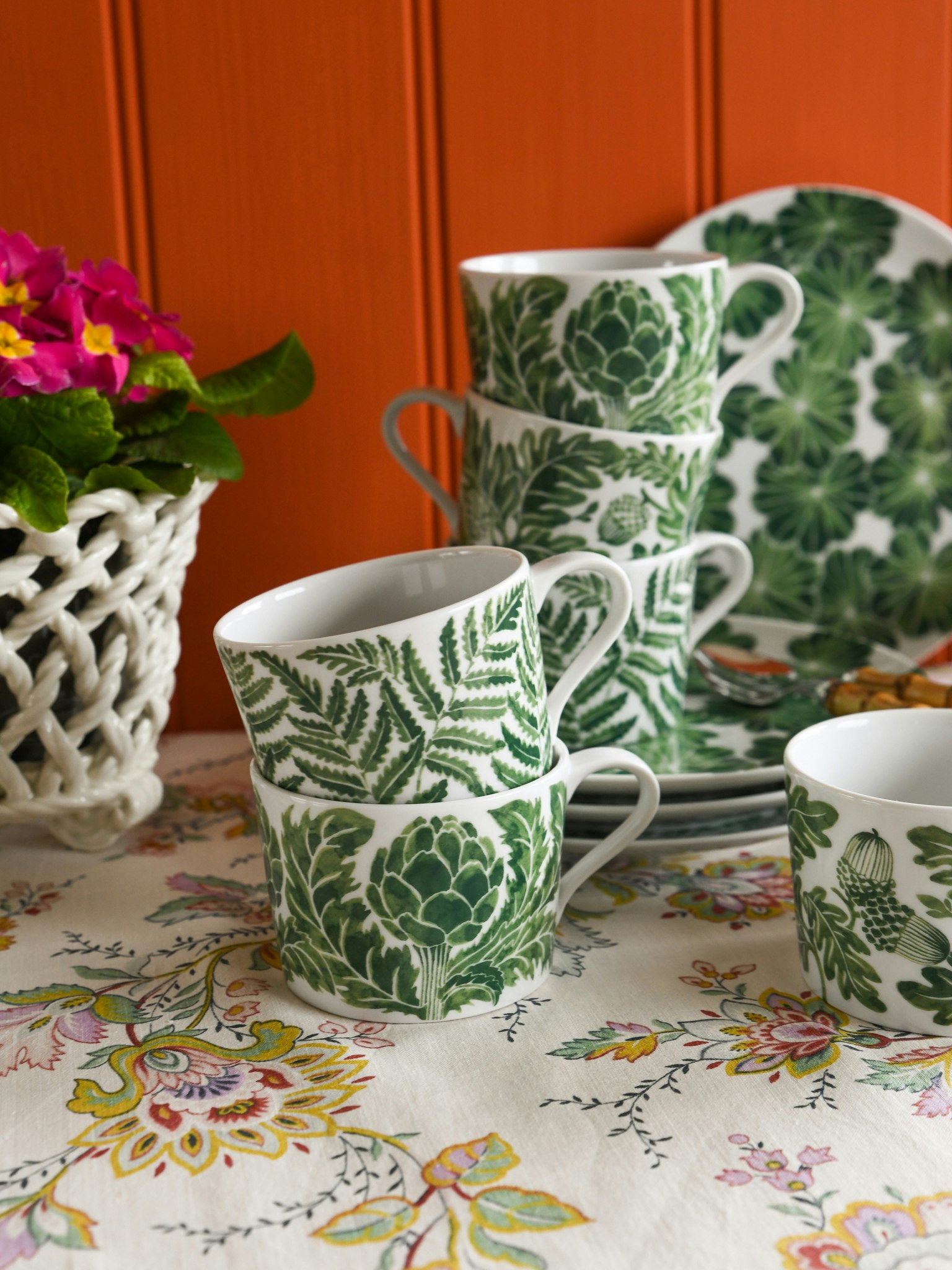 2-pack Fern cup green