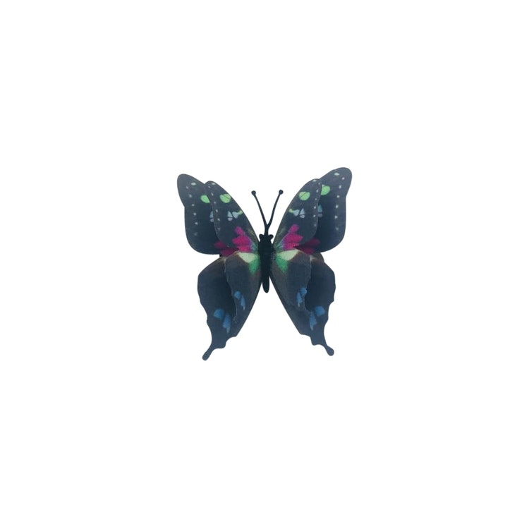 Hårclips  Butterfly Rosa eller Svart
