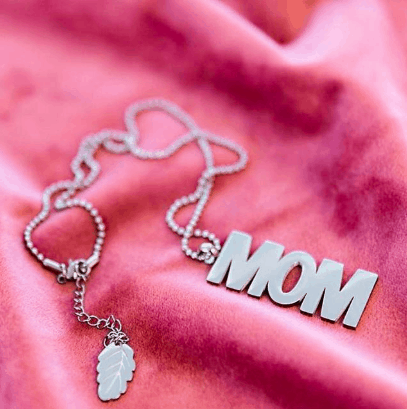 MOM Halsband  Silver