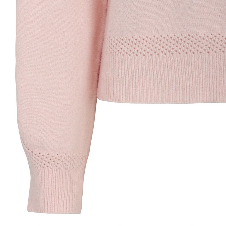 Saseline Cardigan Knit Rosa