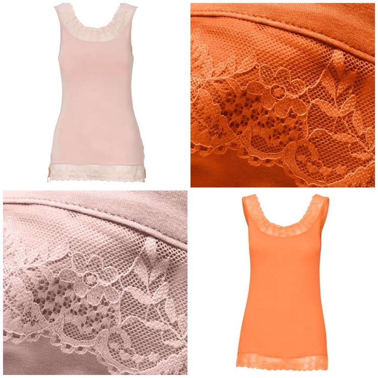 Florence Topp/Linne  Rosa eller Orange