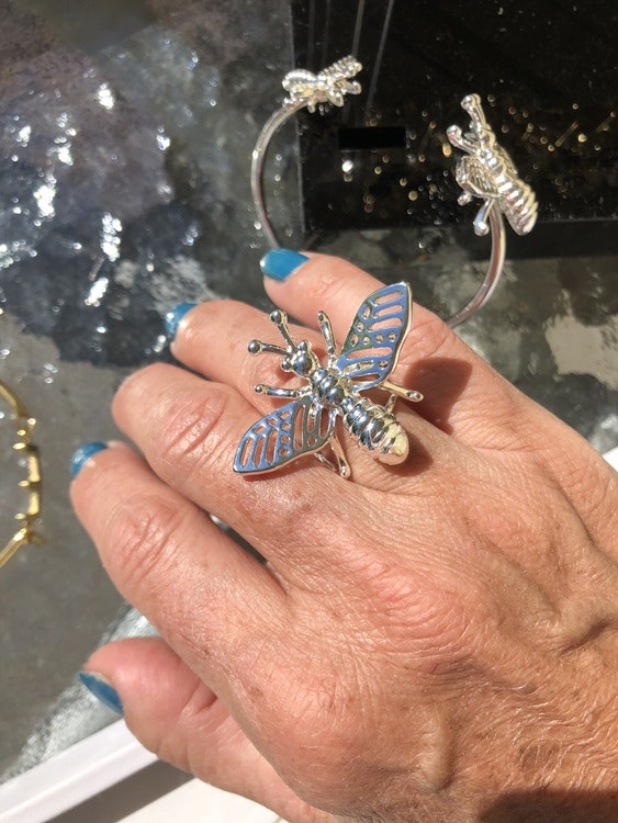 Insect Ring Silver