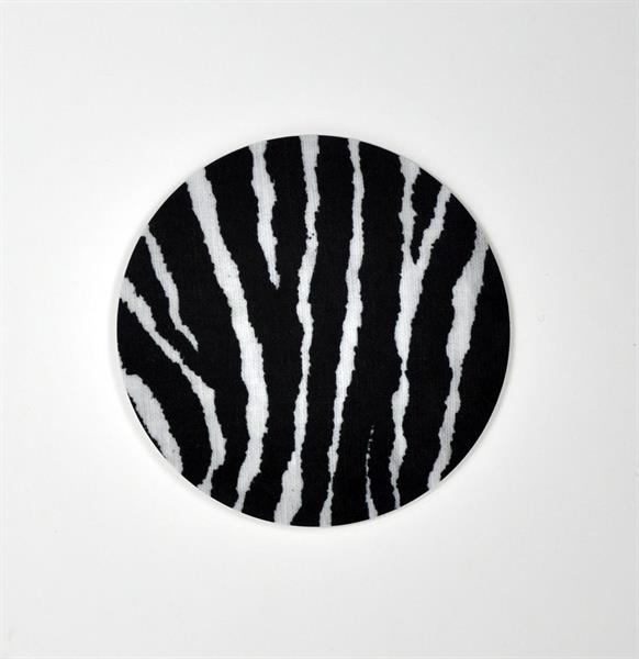 Glasunderlägg 4 - Pack  Zebra