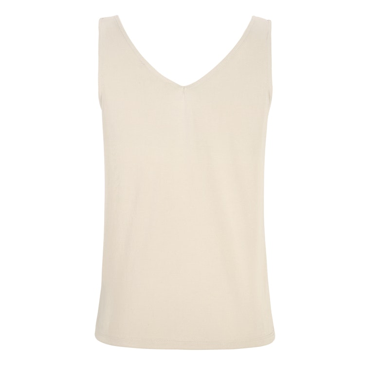 Ella Tank Topp White pepper