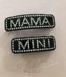 Hair clip Mama+Mini Svart